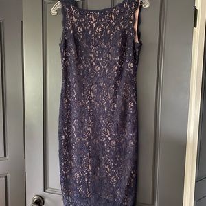 Adrianna Papell Lace Shift Dress